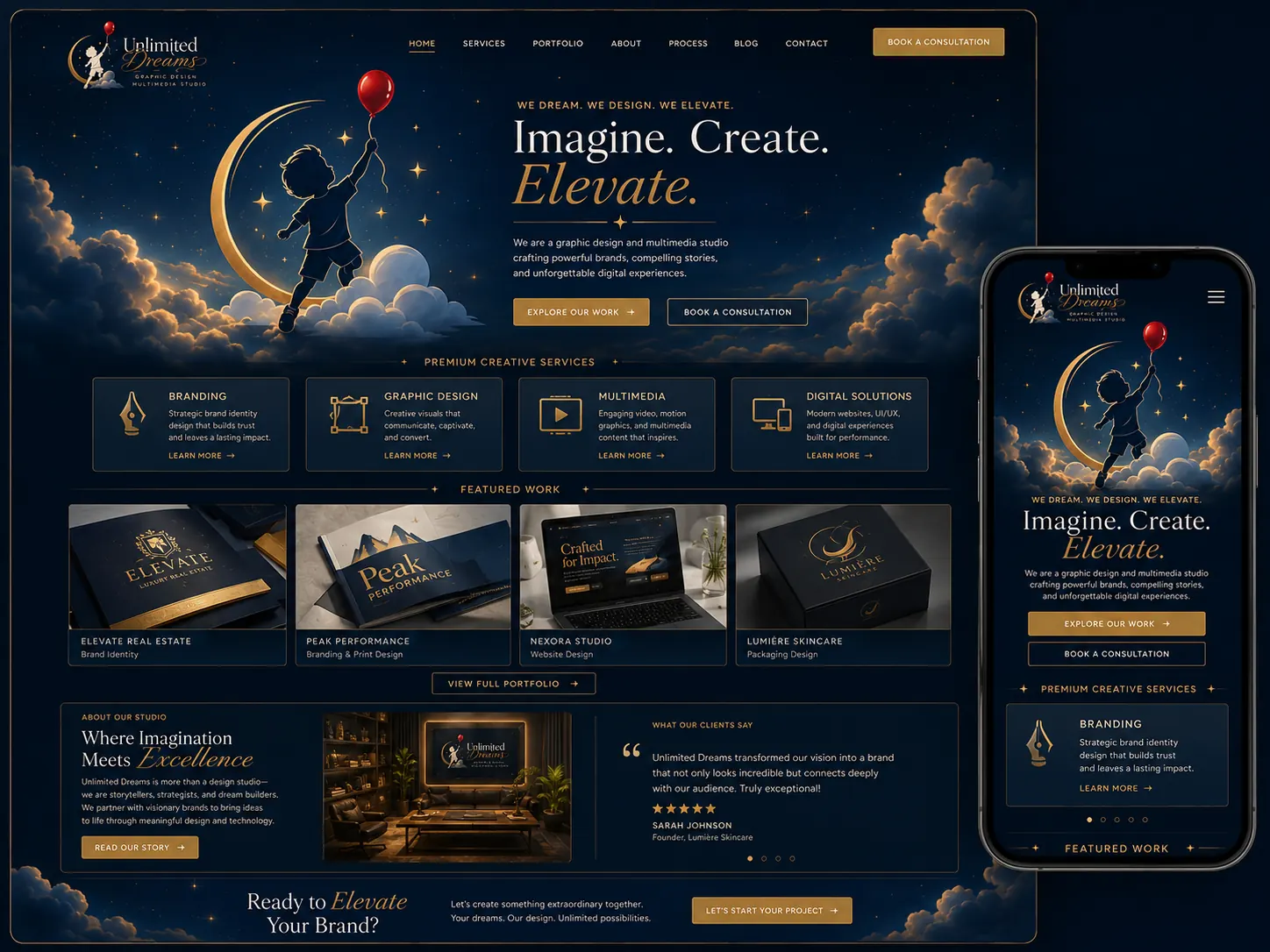 Website design